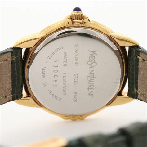 yves saint laurent quartz wrist watch|Yves Saint Laurent watches .